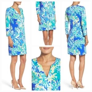 Lilly Pulitzer Riva Dress in the Wade and Sea Pattern Summer Resort Size XS